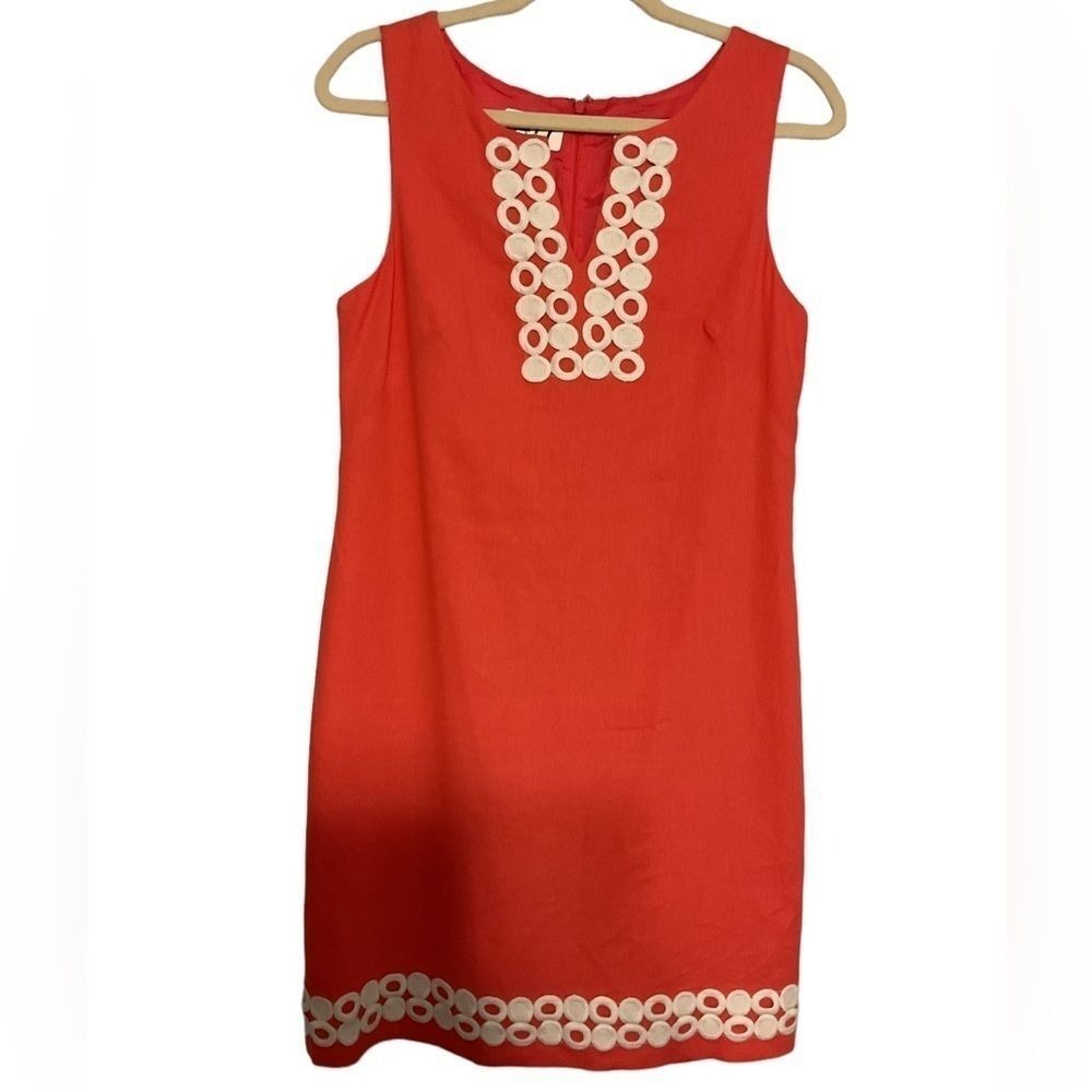 Jessica Howard linen & rayon dress size 8